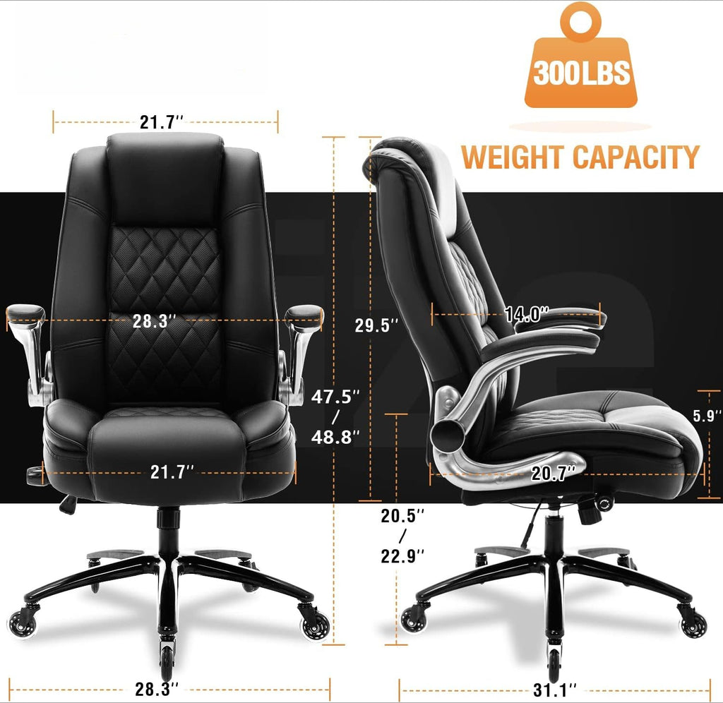 High‑Back Ergonomic Executive Office Desk Chair