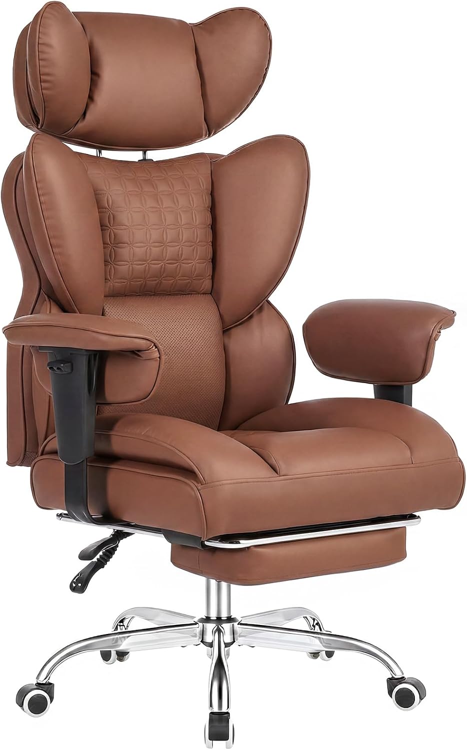 Big Tall Executive Office Chair With Footrest