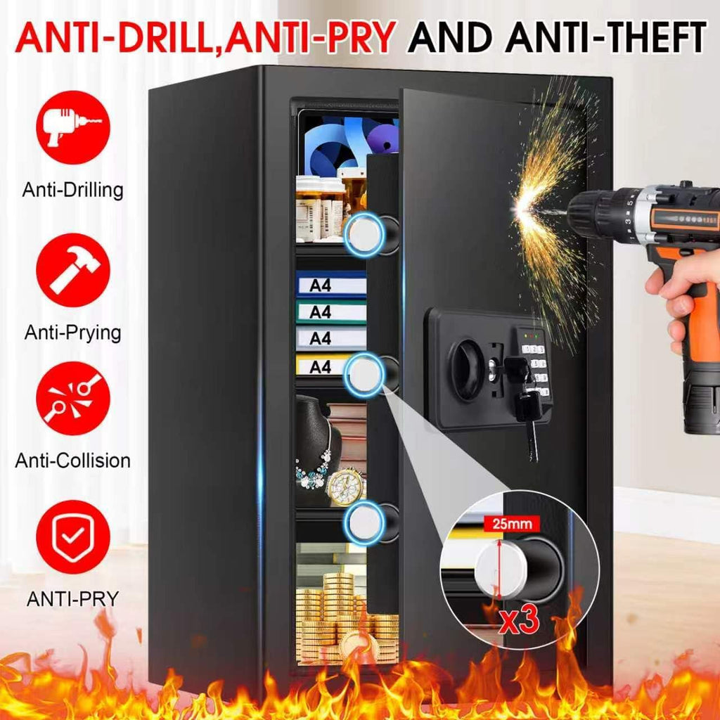 Fireproof Waterproof Digital Home Safe Box