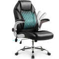 Ergonomic Leather Executive Office Chair Lumbar Support