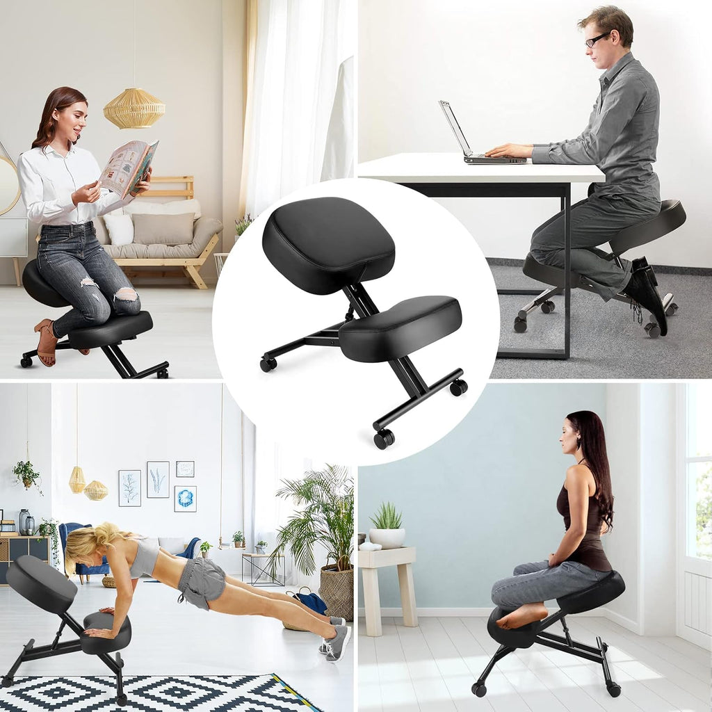 Adjustable Ergonomic Kneeling Chair for Office Home
