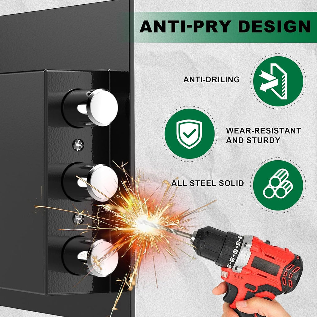 Large Digital Deposit Home Safe Box